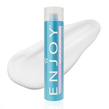Enjoy Leave In Conditioner Eliminates Frizz Cleansing Moisturizing Smoothing Sulfate Free For Thick Coarse or Curly Hair 101 Fl Oz