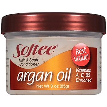 Softee Hair and Scalp Conditioner Argan Oil 3 Ounce White 2141