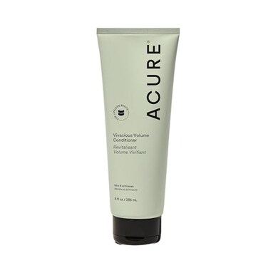 Acure Vivacious Volume Conditioner Volumizing Conditioner for Women Men Lightweight Moisturizing for Fine Thinning Hair Boost Lift Thin Hair Paraben Sulfate Free Clean Vegan 8 fl oz