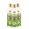 African Pride Olive Miracle LeaveIn Conditioner 3 Pack enriched with olive oil and tea tree to seal in moisture and prevent breakage 12oz