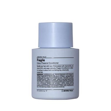 J Beverly Hills Blue Fragile Colour Preserve Conditioner with Chamomile for Split Ends 3 Oz