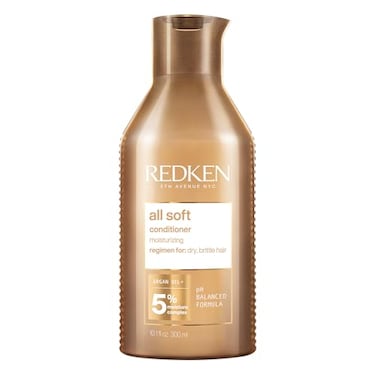 Redken All Soft Conditioner For Dry Brittle Hair Moisturizes Provides Intense Softness With Argan Oil 101 Fl Oz