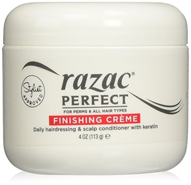 Razac Perfect for Perms Finishing Creme Daily Hairdressing and Scalp Conditioner 4 Ounce