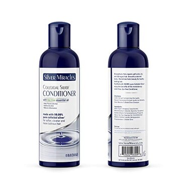 Silver Miracles Colloidal Silver Conditioner With Tea Tree Oil
