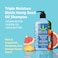 Hempz Triple Moisture Herbal Hair Shampoo Moisturizing Gentle Shampoo to Nourish and Hydrate Hair 17 Fl OZ
