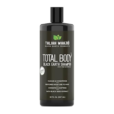 Taliah Waajid Total Body Black Earth Shampoo 32oz