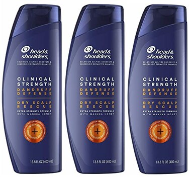 Head & Head Shoulders Dandruff Shampoo Clinical Strength 142 oz Pack of 3