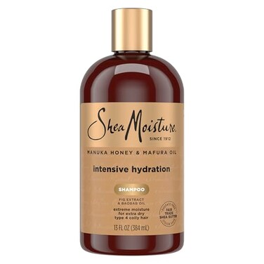 Shea Moisture Intensive Hydration Shampoo Manuka Honey and Mafura Oil for Dry Damaged Hair SulfateFree 13 oz