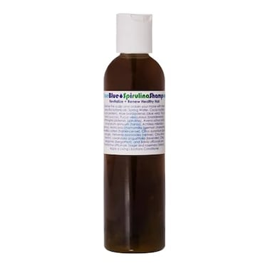 LIVING LIBATIONS Organic True Blue Spirulina Shampoo Natural PlantBased Clean Beauty 4 fl oz 120 ml