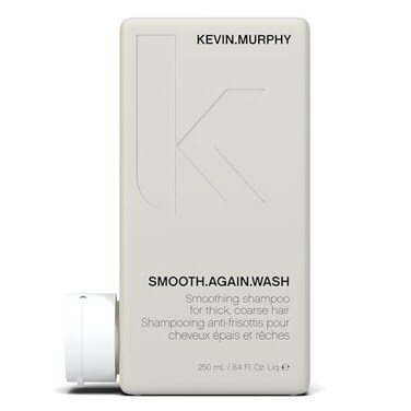KEVIN.MURPHY KEVINMURPHY SMOOTHAGAIN WASH Frizz Control Shampoo For Thick Coarse Unruly Hair Moisturising Shampoo for Hair Hydration Sulphate Paraben Free 250 mL 84 fl oz