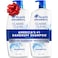 Head & Head Shoulders AntiDandruff Shampoo with 1 Pyrithione Zinc Classic Clean Shampoo Twin Pack Daily Use Flake Control Scalp Care ColorSafe Deep Clean 321 fl oz Each
