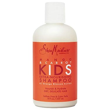 Shea Moisture SheaMoisture Kids Shampoo ExtraNourishing Mango Carrot Shampoo with Shea Butter 8 oz