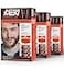 Just for Men Control GX Grey Reducing Beard Wash Shampoo with Keratin Gradually Colors Mustache and Beard Leaves Facial Hair Thicker Softer and Fuller 4 Fl Oz Pack of 3