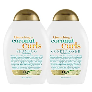 OGX Quenching Coconut Curls CurlDefining Shampoo Conditioner