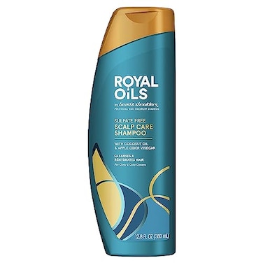 Head & Head Shoulders AntiDandruff Shampoo Royal Oils Moisturizing Shampoo 1 Pyrithione Zinc Curly Coily Hair Coconut Apple Cider Vinegar SulfateFree 128 fl oz