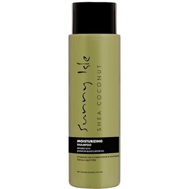 Sunny Isle Shea Coconut Moisturizing Shampoo Hydrating SulfateFree Curly Hair 12 oz
