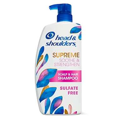 Head & Head Shoulders Supreme AntiDandruff Shampoo with Argan Oil and Rose Essence 1 Pyrithione Zinc SulfateFree Deep Moisturization and Itch Control 282 fl oz