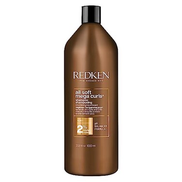 Redken All Soft Mega Curls Shampoo For Extremely Dry Hair Sulfate Free Shampoo For Curly Coily Hair Nourishes Softens Severely Dry Hair With Aloe Vera