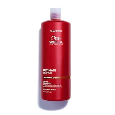 Wella Professionals ULTIMATE REPAIR Shampoo for Damaged Hair Replenishes and Repairs 338 Fl Oz Packaging May Vary