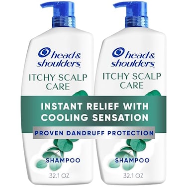 Head &amp; Head Shoulders AntiDandruff Shampoo and Conditioner with 1 Pyrithione Zinc Eucalyptus for Itchy Scalp Care 2in1 Twin Pack Flake Control and Refreshed Scalp 321 fl oz Each
