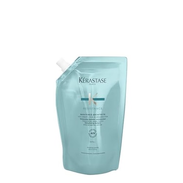 KÃ‰RASTASE Kerastase Resistance Force Architecte Shampoo Reconstructing Repair Shampoo For Weak and Damaged Hair Formulated With ProKeratine Complex 169 Fl Oz Refill