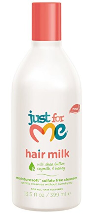 Just For Me Hair Milk Cleanser Moisture Soft Sulfate Free 135 oz