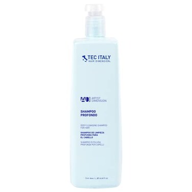 Tec Italy Professional Shampoo Profondo Deep Cleaning Shampoo 1 Liter