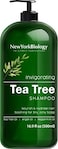 NEW YORK New York Biology Tea Tree Shampoo Clarifying Shampoo for Women and Men Moisturizing and Cleansing Hair and Scalp 169 Fl oz