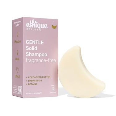 Ethique Gentle Unscented Shampoo Bar with Cocoa Butter PlasticFree CrueltyFree Vegan 388 oz Formerly Bar Minimum