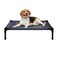 PETMAKER Elevated Dog Bed Cover 30x24Inch Replacement Pet Bed Cover with Mesh Panel for IndoorOutdoor Use Dog Cot Not Included by Blue