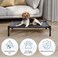 PETMAKER Elevated Dog Bed Cover 30x24Inch Replacement Pet Bed Cover with Mesh Panel for IndoorOutdoor Use Dog Cot Not Included by Blue
