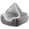 MIXJOY Dog Beds for Large Medium Small Dogs Rectangle Cave Hooded Blanket Puppy Bed Luxury Orthopedic Cat Beds for Indoor Cats Warmth and Machine Washable 30 inches Grey