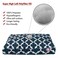 Majestic Pet Navy Trellis Medium Rectangle Indoor Outdoor Pet Dog Bed With Removable Washable Cover By Products