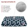 Majestic Pet Navy Trellis Medium Rectangle Indoor Outdoor Pet Dog Bed With Removable Washable Cover By Products