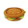 TONBO Soft Plush Small Cute and Cozy Food Dog Cat Bed Washer and Dryer Friendly Burger