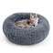rabbitgoo Calming Cat Beds for Indoor Cats 20 inches Dark Grey