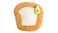 TONBO Soft Plush Small Cute and Cozy Avocado Dog Cat Bed Washer and Dryer Friendly Avocado