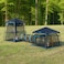 ITENT Extra Large Catio Outdoor Cat Enclosure 2Tier Foldable Cat Tent with 3 Doors for Patio Balcony Indoor Camping Weatherproof Sunproof Cat Playpen with Carry Bag IncludedPatented