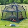 ITENT Extra Large Catio Outdoor Cat Enclosure 2Tier Foldable Cat Tent with 3 Doors for Patio Balcony Indoor Camping Weatherproof Sunproof Cat Playpen with Carry Bag IncludedPatented