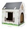 MUNILAIL Cardboard Cat House with Scratcher 16x 13x19 Cat Scratch House for Indoor Cats Birthday Large Cat Scratcher Box