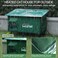 WLLEYAY Extra Large Size Collapsible Heated Cat House for Homeless Cats