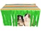 Jinkoozz Guinea Pig Hideout Corner Fleece Forest Habitat Small Animal Cage Accessories Hammock 22W x 1082L x 1122H