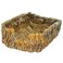SunGrow Portable Grass Bed for Rabbits Handmade and Washable Basket Chew Toy Easy to Dry Sleeping Chewing Nesting Pad Small Animal Bunny Bedding