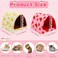 UPINS 2 Pack Guinea Pig Bed Guinea Pig Hideout Washable Small Animal House Cage Accessories for Dwarf Rabbits Chinchillas Hamsters Hedgehogs Ferrets Bearded Dragons and Rats