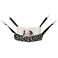 Wontee 2 Pack Small Animal Hammock Soft Fleece Sleeping Bed for Mice Rat Chinchilla Guinea Pig Ferret Kitten Cat Rabbit S 106x106inch Black White Dot