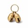 kcrygogo Copper Bell for Small Pet Collar Bell for Cats and Medium Small Dog Cat Collar Bells Loud Brass Pet Safety Bells Antitheft BellFits All Size Collars4pcs