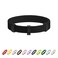 BuddyArmor Safety Cat Collar US IDA Gold Awarding Design Stretch Elastic Quick Release Non Breakaway Light Weight for Kitten Neck Fit 59118 for All Small Large CatSMidnight Black