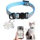 Furrigo Cat Collar Breakaway with QR Code Name Tag Reflective Kitten Collars with Bell Cat ID Tag Personalized UltraDurable Adjustable Quick Release Fits Most Girl Boy Small Large Cats 8133