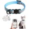 Furrigo Cat Collar Breakaway with QR Code Name Tag Reflective Kitten Collars with Bell Cat ID Tag Personalized UltraDurable Adjustable Quick Release Fits Most Girl Boy Small Large Cats 8133