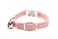 CHUKCHI Heart Bling Cat Collar with Safety Belt and Bell 811 InchesPink